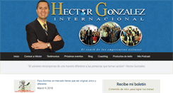 Desktop Screenshot of hectorgonzaleztv.com